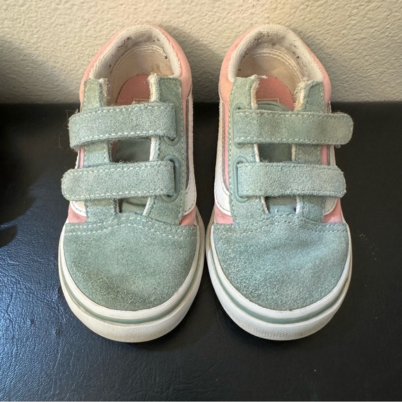 Vans Kids Sneakers – Teal and Pink shoes (Set of 2) - Picture 3 of 14
